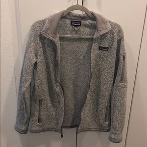 Grey Patagonia zip up